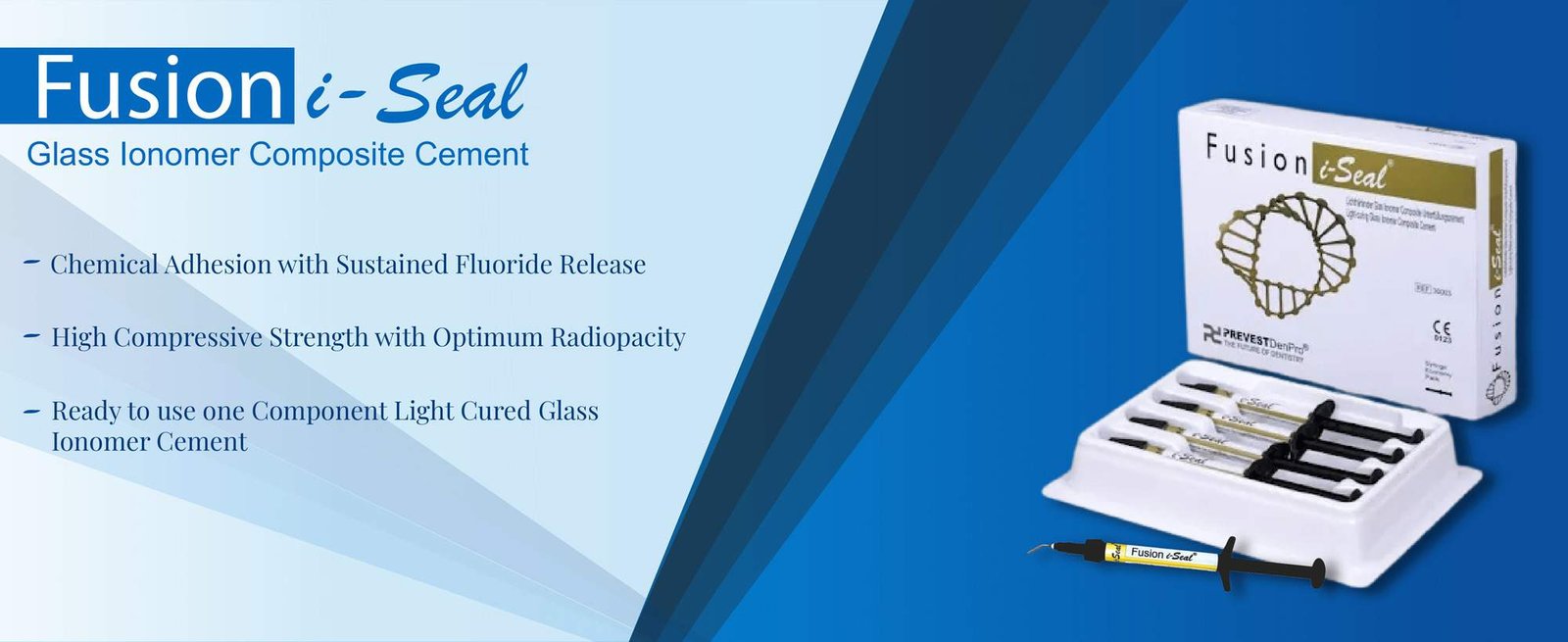 Light cure glass ionomer cement (GIC)