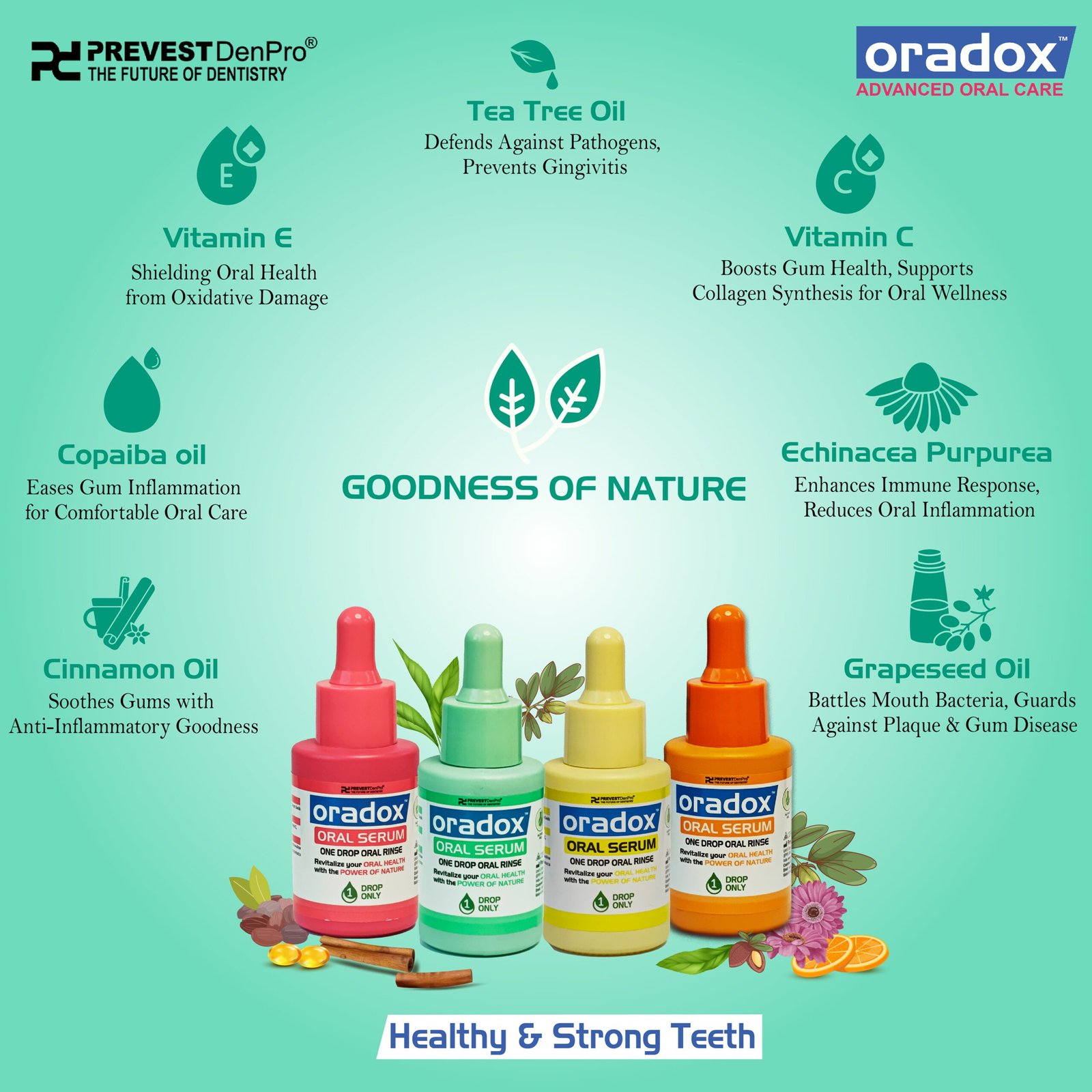 LIME serum 5 Oral serum to freshens breath & healthy mouth