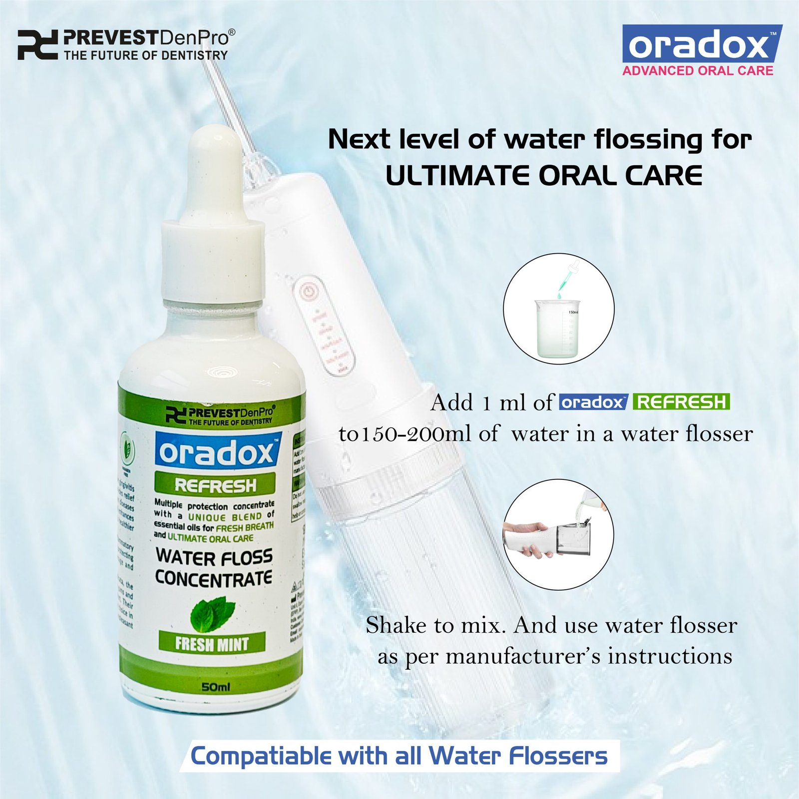 water flosser 7 Water Flosser concentrate