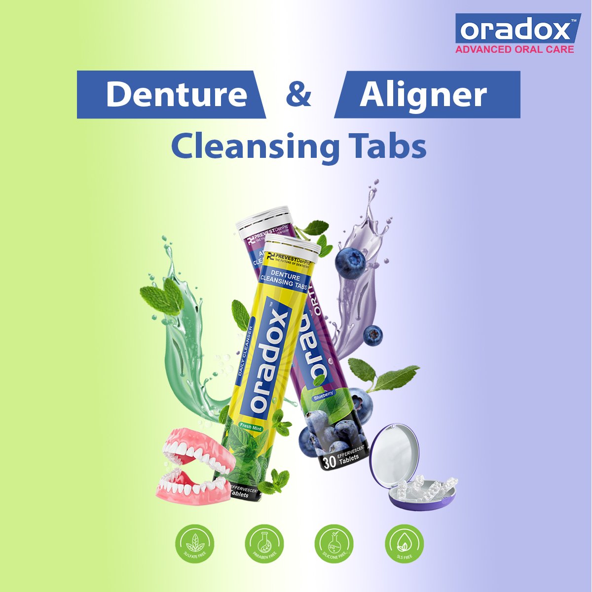 Artboard 1 Denture Cleansing Tabs & Ortho Aligners Cleansing Tabs