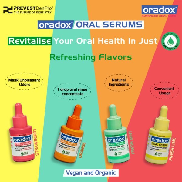Oral serum to freshens breath & healthy mouth